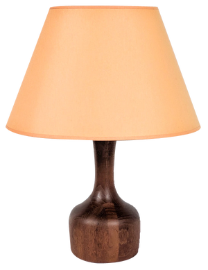 Mid-Century Danish Teak Table Lamp attributed to Domus, 1960s