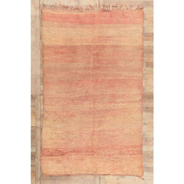 Vintage Beni Mrirt Moroccan Rug, 06'00 X 11'03 For Sale - Image 10 of 10