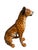 Italian Vintage Italian Glazed Ceramic Leopard Statue For Sale - Image 3 of 12