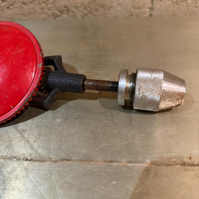 1980s Manual Hand Drill, Commonly Called an "Eggbeater Drill Industrial For Sale - Image 5 of 10