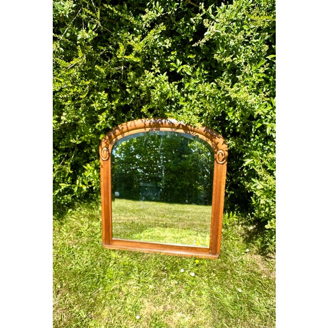 Vintage Art Deco Mirror, 1930 For Sale - Image 12 of 14
