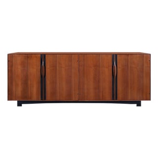 Glenn of California Walnut Credenza by John Kapel For Sale