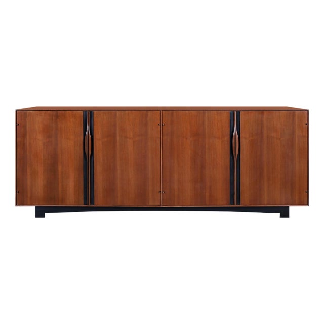 Glenn of California Walnut Credenza by John Kapel For Sale