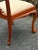 Intricately Carved Rustic Mahogany Chippendale Dining Chairs - Set of 2 For Sale - Image 10 of 12