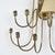 Brass 9-Arm Wall Light, France, 1950s For Sale - Image 13 of 17