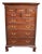 Henkel-Harris New Market Collection Mahogany Chippendale High Chest For Sale