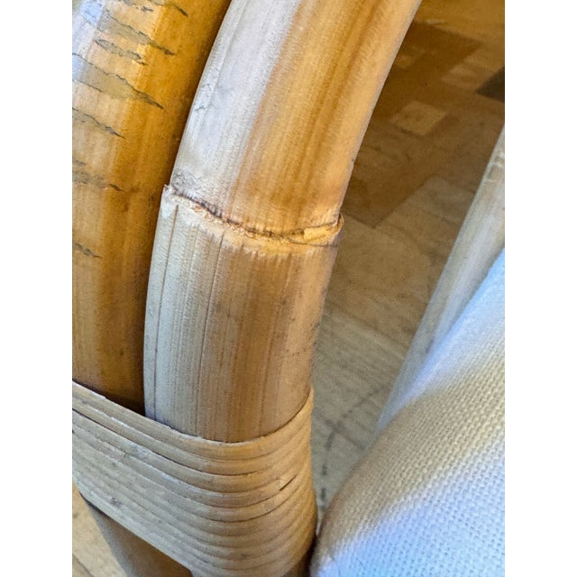 Serena and Lily Edgewater Rattan Lounge Armchair For Sale - Image 10 of 12