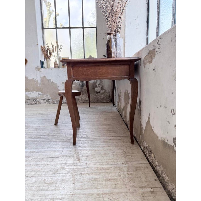 Vintage Oak Console Desk, 1960s For Sale - Image 16 of 18