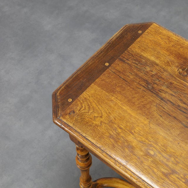 1920s Neo-Baroque Side Table with Drawer, 1890s-1920s For Sale - Image 5 of 8
