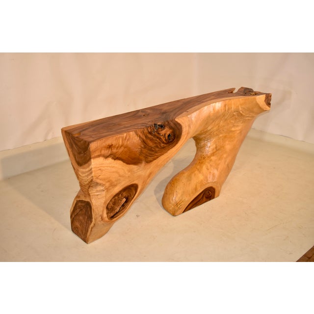 Raintree Wood Console or Entry Table For Sale - Image 11 of 13