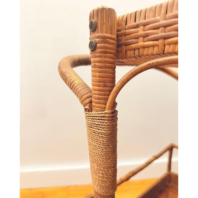 Vintage Italian Serving Cart, 1950s For Sale - Image 6 of 9