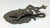 Late 19th Century Antique Victorian Brass Frog Paper Clip For Sale - Image 5 of 5