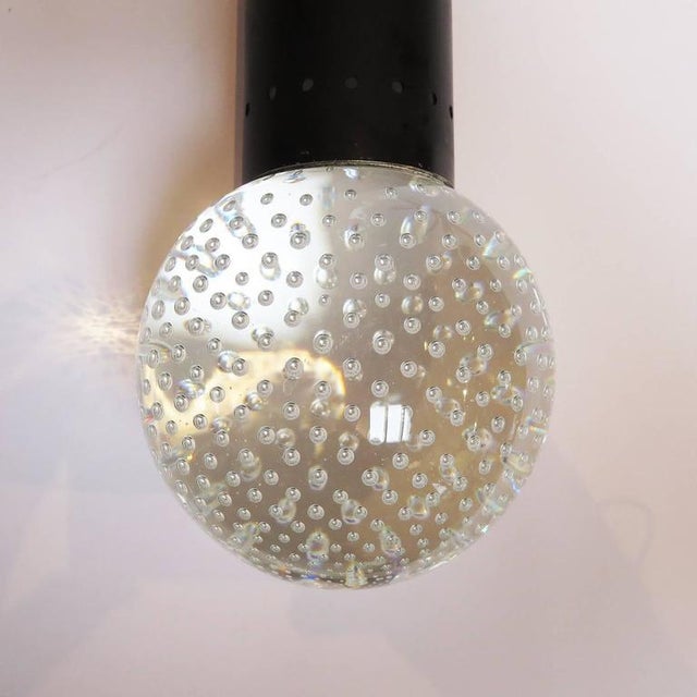 Bubble Glass Pendant Light mid century modern gino sarfatti seguso bubble glass pendant lamps for sale image