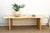 Contemporary Sun-Bleached 96" Long Live Edge Table For Sale - Image 3 of 15