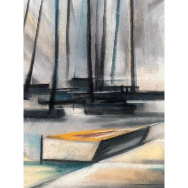 Original watercolor on paper by Henry Emil Salloch, also known as Heinz Emil Salloch, the German-born American artist and...