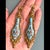 Metal Georgian Enamel Birds Pinchbeck Earrings and Brooch Set Demi-Parure, Circa 1830, Set of 3 For Sale - Image 7 of 12