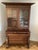 American Antique Glass Door Hutch-Desk and Drawers For Sale - Image 3 of 11