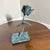 Brutalist Early 21st Century Bronze Artist Made Brutalist Style Flower Sculpture For Sale - Image 3 of 7