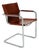 Bauhaus Visitor Chair in Congac Leather by Marcel Breuer, 1980s For Sale