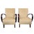 Mid-Century Modern Art Deco Armchairs from Interier Praha, 1950s, Set of 2 For Sale - Image 3 of 9