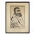 Leonard Baskin De Gheyn Modern Woodcut Signed 4/50 Framed 1970 For Sale