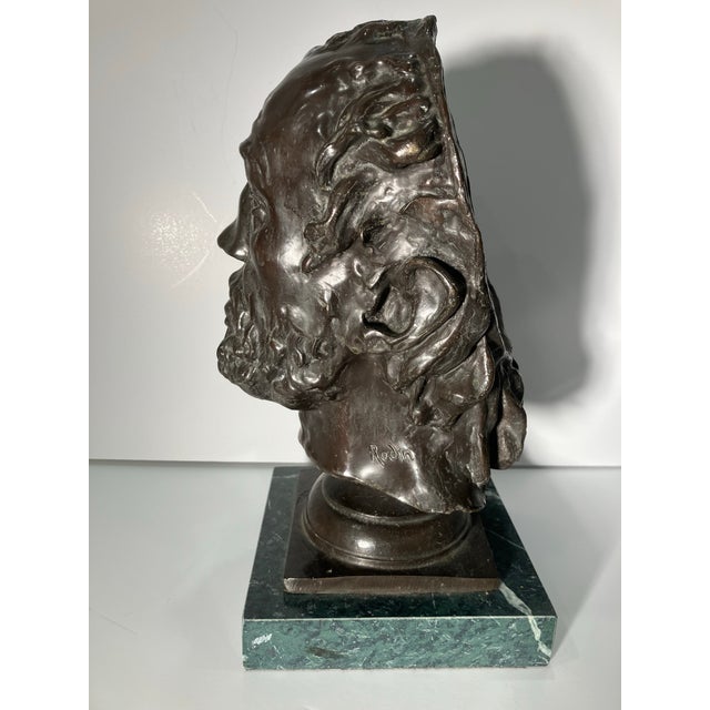 This quality bronze reproduction was made in the last 50 years “ Man With the Broken Nose” was originally made between...