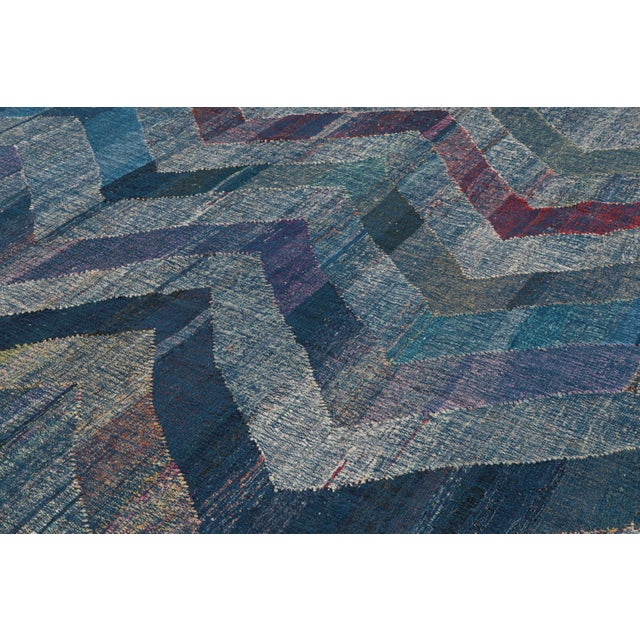 This modern Kilim represents a selection of distinct new patterns joining Rug & Kilim’s New and Modern collection,...