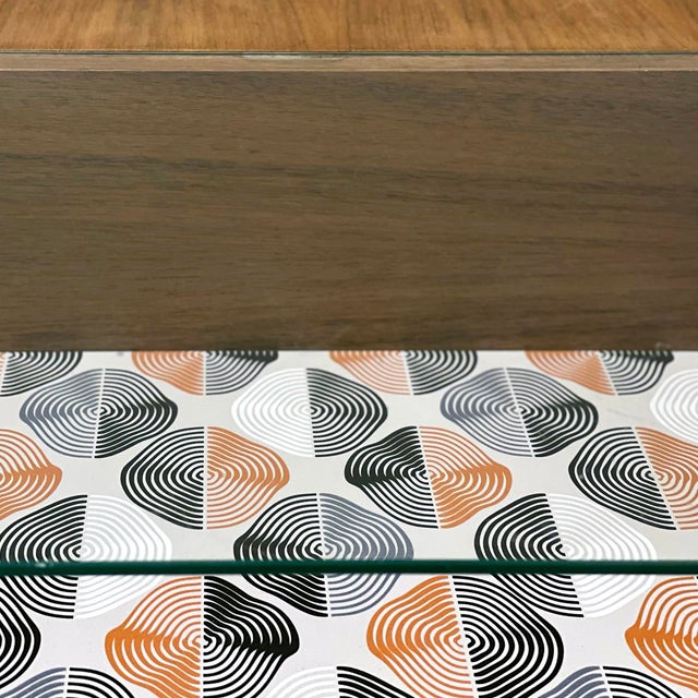 1980s Low Table with Wheels, 1980 For Sale - Image 5 of 6