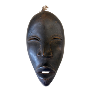 Vintage African I .Coast Dan Ceremonial Mask 10" H