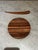 1960s 1960s Early Gordon Keeler Small Zebrawood Plate With Spreader For Sale - Image 5 of 5