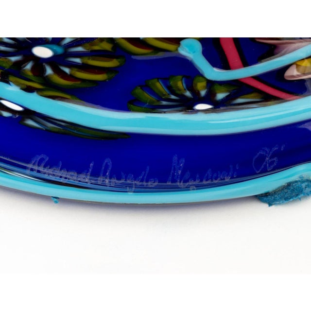 Michael Angelo Menconi Art Glass Table Lamp, 2006 For Sale - Image 12 of 12