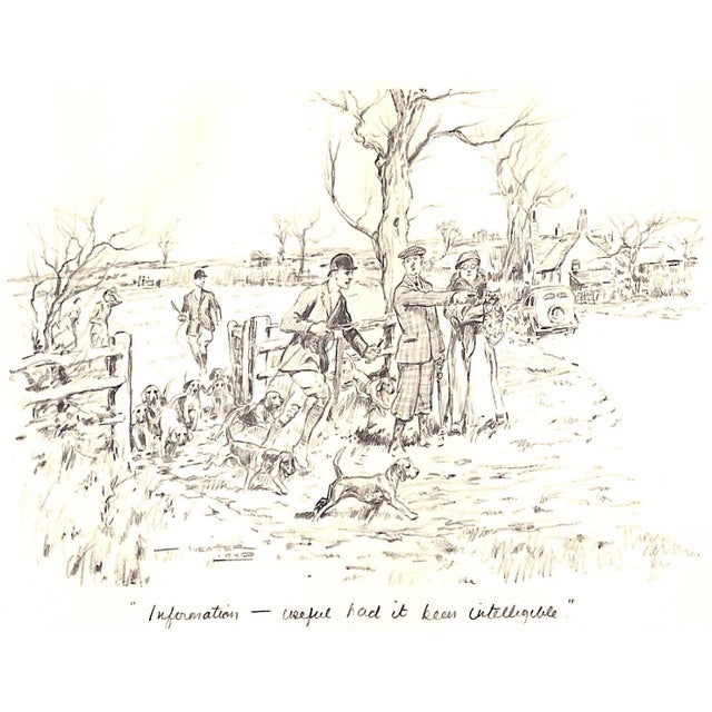 1930s "Thoughts on Beagling" 1938 Wood, Peter For Sale - Image 5 of 10