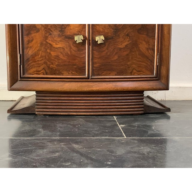 Art Deco Chest of drawers, Mirror and Bedside Tables by Premuda furniture for Lissone, Set of 4 For Sale - Image 10 of 13