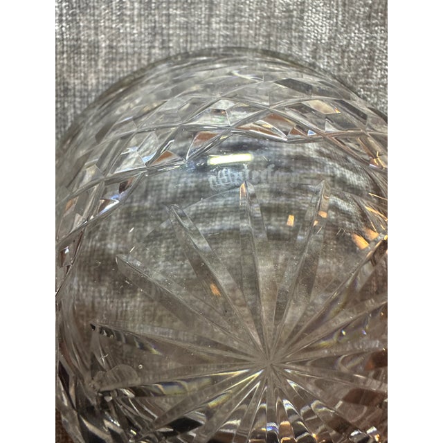 1970s 1970s Waterford Crystal Glandore Pattern Bowl For Sale - Image 5 of 6