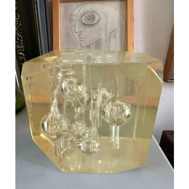 Michèle Canzoneri, Sculpture, 1972, Hand-Blown Glass & Resin For Sale - Image 12 of 18