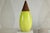 Contemporary Late 20th Century Large Yellow and Brown Artisan Ceramic Vase with Teardrop Tapered Form For Sale - Image 3 of 18