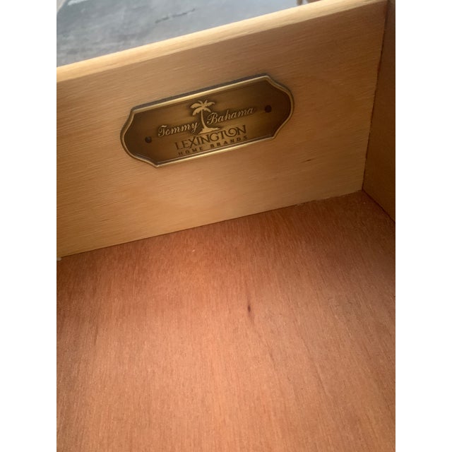 Lexington Tommy Bahama Side Tables or Nightstands Pair For Sale - Image 10 of 10