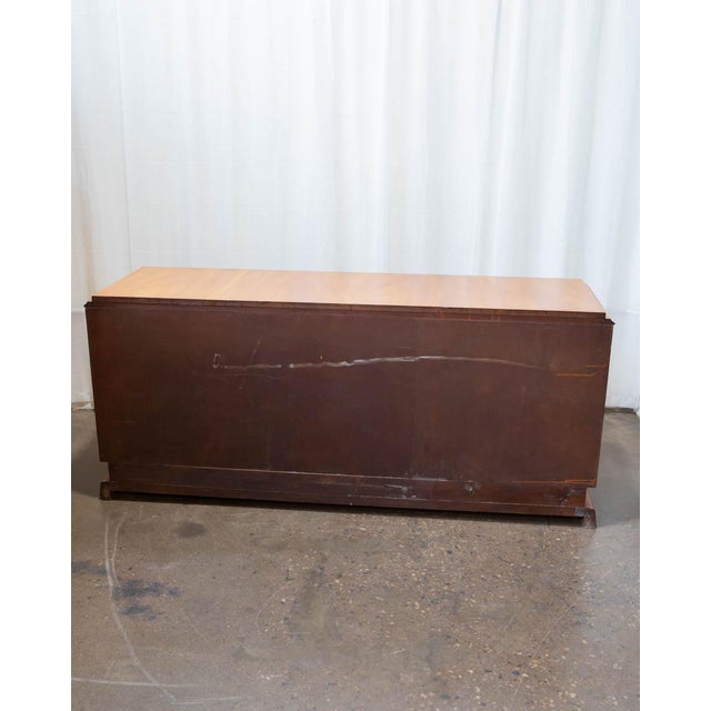 Art Deco Swedish Burl Wood Sideboard, C. 1930s For Sale - Image 11 of 16