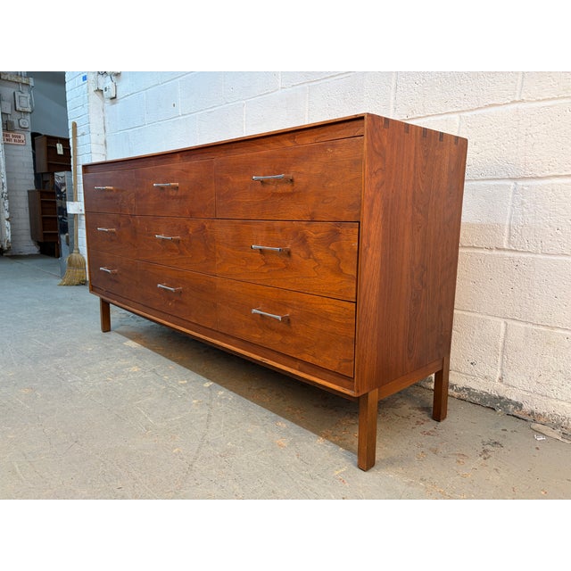 Beautifully crafted vintage dresser by Detroit Furniture Co., showcasing the clean lines and timeless appeal of Mid-...