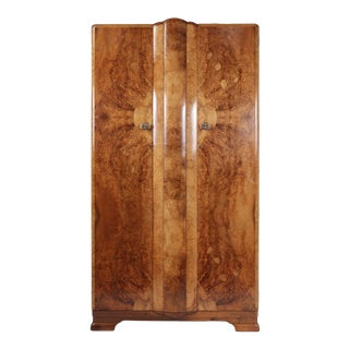 C1930 Art Deco Gentleman’s Wardrobe For Sale