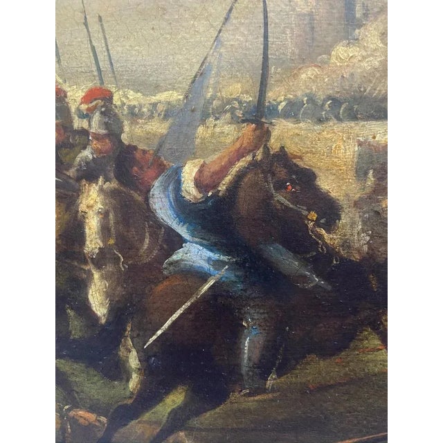 After Salvator Rosa, Cavalry Battle, 2006, Oil on Canvas For Sale - Image 6 of 16
