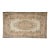 Faded Ivory Vintage Turkish Rug For Sale