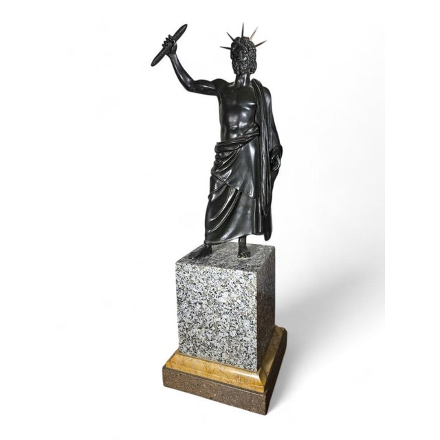 Sculpture of Jupiter, 18th Century, Bronze For Sale - Image 15 of 18
