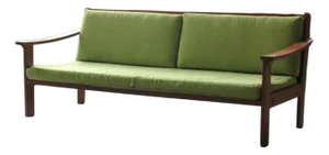 Green Patio 3 Seater Sofa, 1979