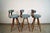 Adrian Pearsall 1960’s Mid-Century Modern Bentwood Bar Stools - Set of 3 For Sale - Image 4 of 12