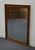 Sumter Cabinet Solid Hard Rock Maple Rustic Early American 37" Dresser / Wall Mirror For Sale - Image 4 of 5