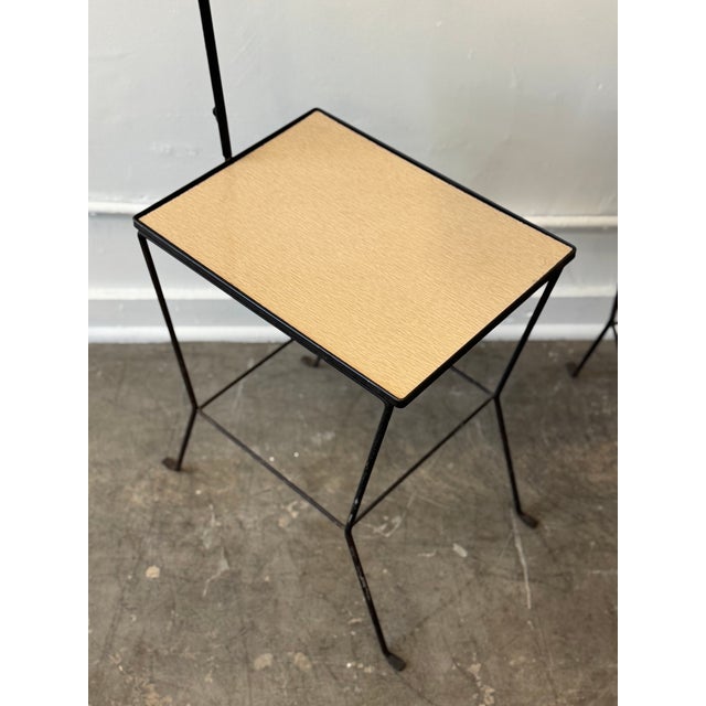 1950s Pair of Verplex Style Side Tables For Sale - Image 10 of 14