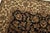 Textile Agra Rug 9’2” X 12’1” Black Wool Traditional Hand-Knotted Oriental Carpet For Sale - Image 7 of 14