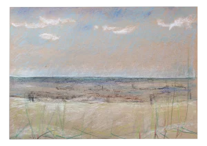 Victor Karnauh, Sea, 1990s, Pastel on Paper