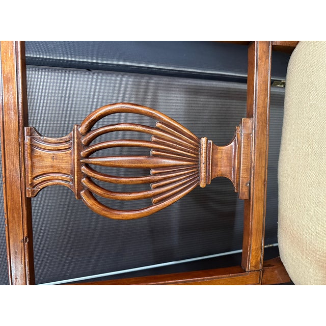 Pair of Italian Neoclassical Armchairs, Early 19th Century For Sale - Image 10 of 12